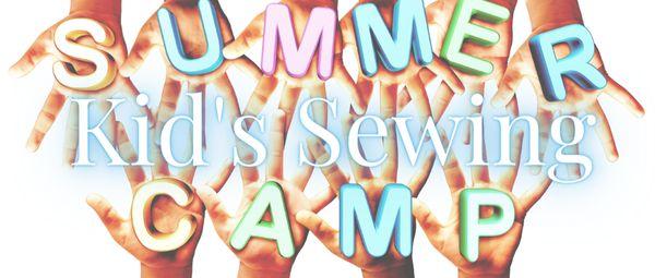 Kids Summer Sewing Camp Registration is now open. 4 different class themes available