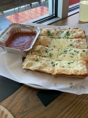 Garlicky cheese bread