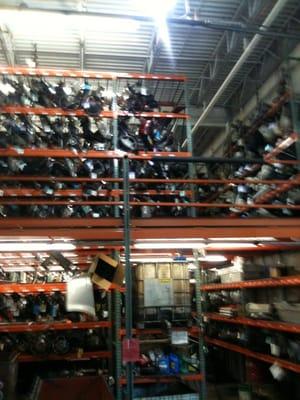 Parts warehouse