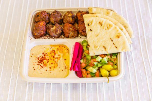 Lamb Meatball (Kofte) Plate