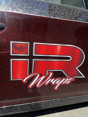 IR Wraps decal