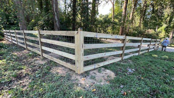 Star Fence and Pavers