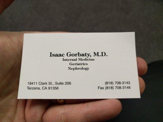 Business card