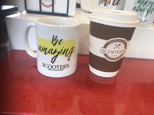 Free mug collect all four,