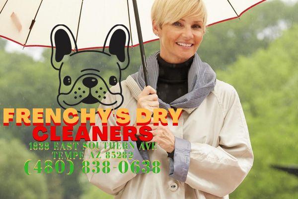 Frenchy's Dry Cleaning Tempe 
(formerly Martinizing Dry Cleaning)
1838 East Southern Ave
Tempe AZ 85282
@bestdrycleaningtempe
(480) 838-0638