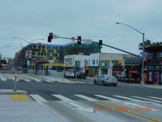 University heights many change locations and the connections between Adams and the Elcajon Blvd.