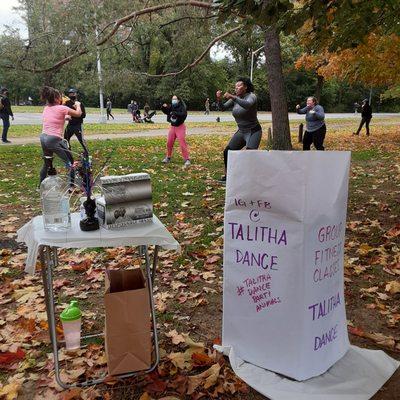 Outdoors in Prospect Park. Join the fun and learn more at talithadance.com/classes.