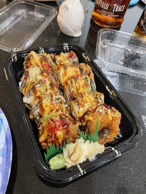 Crispy Dinosaur Roll