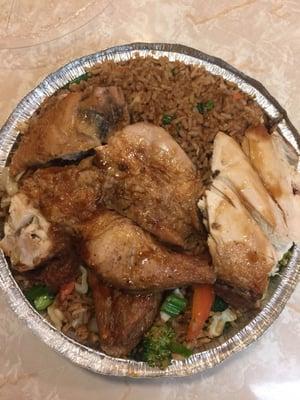 Large Chicken Fried Rice with Extra Vegetables