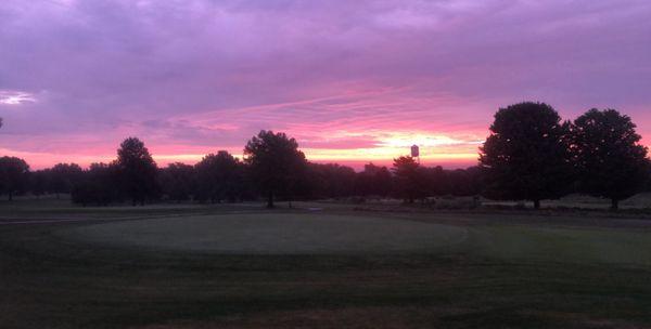 18 green in the morning