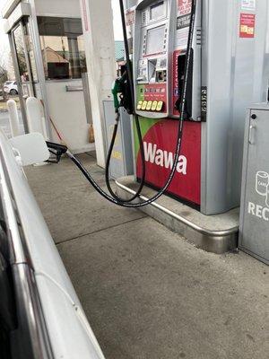 Gas at wawa