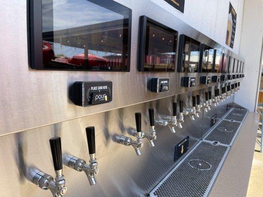 24 taps featuring local beer, wine, cider, and cocktails!