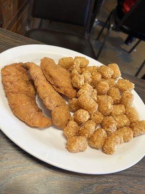 Chicken strip basket