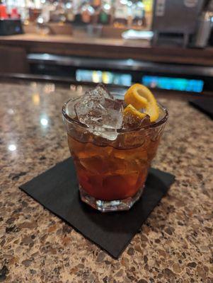 200 NB Old Fashioned with Basil Hayden's Dark Rye