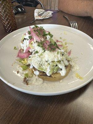 Sopes de Asada