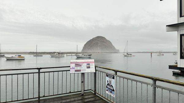 Morro Rock from the Boat Yard