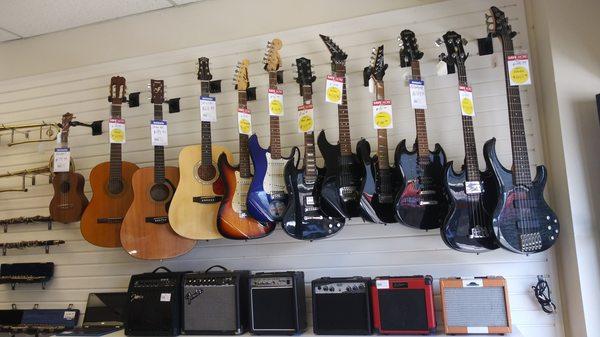 Buy guitars, bass, amps, amplifiers