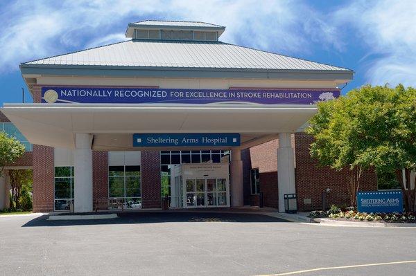 Sheltering Arms Hospital Entrance