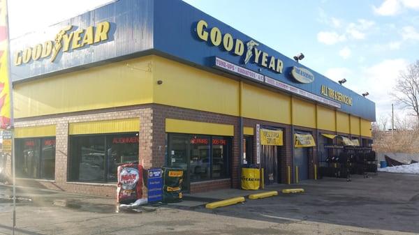 All Tire's Goodyear letters hanging proudly. #alltire #goodyear