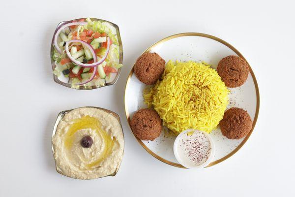 Falafel Rice plate