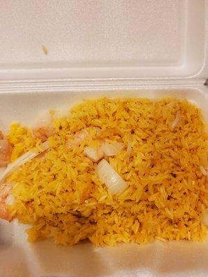 Shrimp fried rice