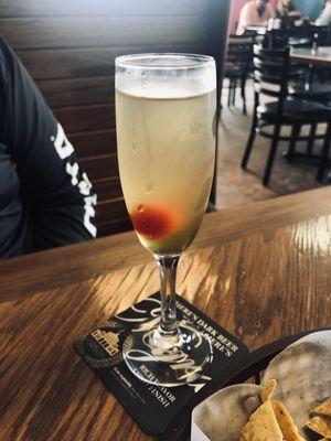 Passion fruit mimosa