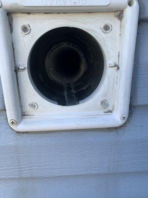 Happy dryer vent