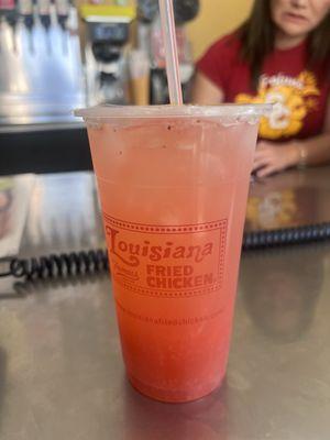 Strawberry lemonade FIRE ! Definitely get a large