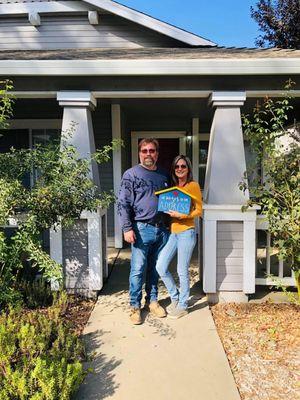 I helped Hal and Tanya move from their rental out in the country to a single story 4 bedroom in town with tons of parking for them!