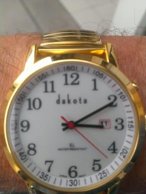 I still like wearing a watch, especially an analog one.