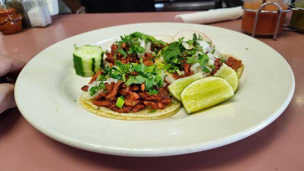 Taquitos al pastor