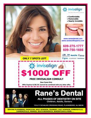 #Invisalign.....Smile with confidence, without interrupting your life!!  www.ranesdental.com