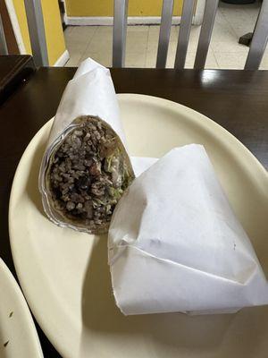 Bistec burrito