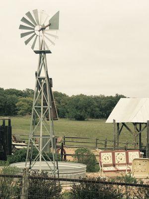 A wonderful view of the windmill