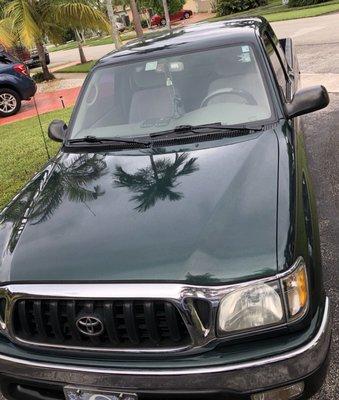 After CarFix refinished my 2001 Toyota Tacoma