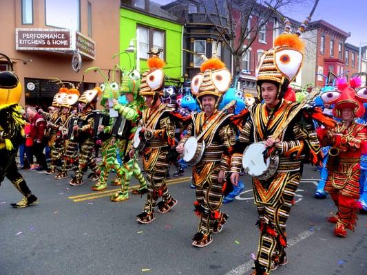 Mummers Mardi Gras Parade