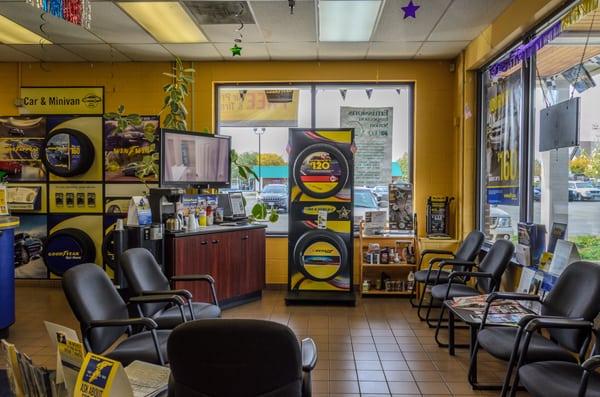 We have a brake repair shop near you in Sterling! Enjoy a cup of coffee on us while you wait. Review us on Yelp: http://bit.ly/1VIjzva