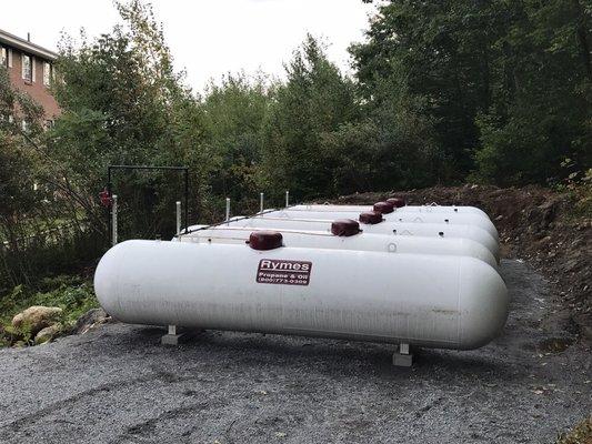 4x1000 gallon Propane Tanks ready to go