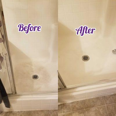 Our goal is not just to clean your shower but to transform it into a sparkling sanctuary!