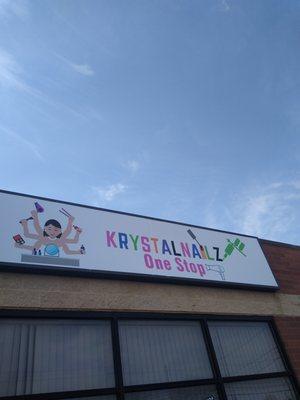 Outside KrystalNailz One Stop