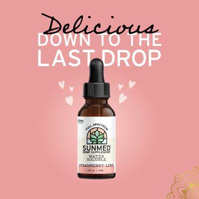 Delicious Down to the Last Drop! Our Full-Spectrum Strawberry Lime Water Soluble product is a perfect addition to your daily routine.