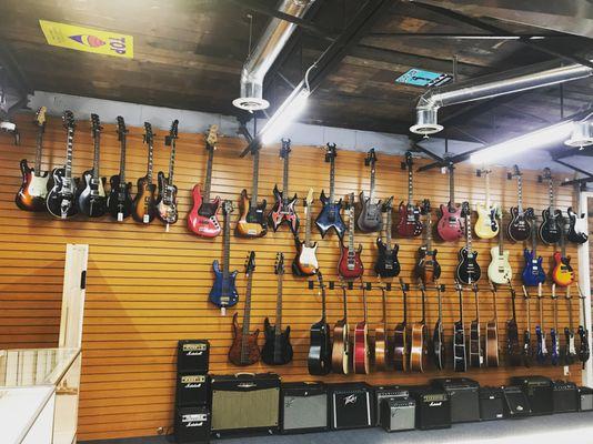 Guitars for days!