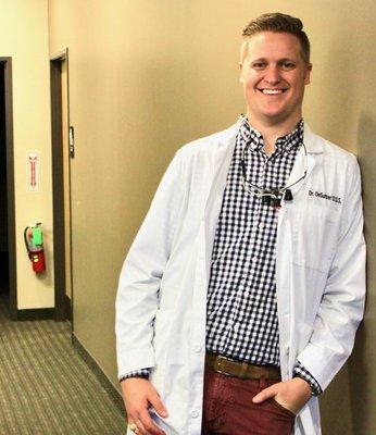 Dr. Brent DeSutter graduated from Texas A&M in 2009, completed a doctoral degree at UTHCSA, and then a residency at the VA in Portland, OR.