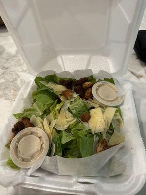 Large Caesar salad