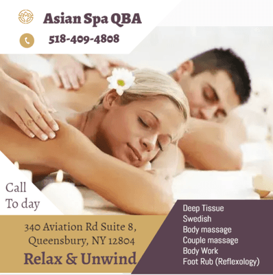 A couple's massage is just like any other massage service,  but you and your partner receive the massage at the same time,  o...