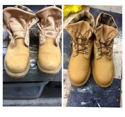 We clean Suede Boots, Shoes(Uggs, Timbs)