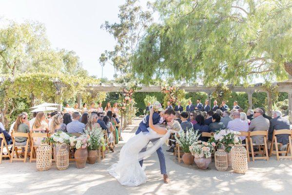 Our wedding in Santa Barbara