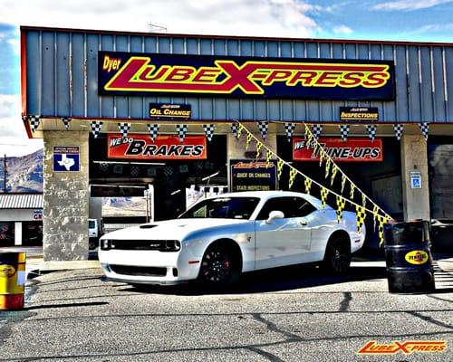 2015 Dodge Challenger Hellcat stops by for 1st Oil Change