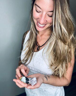 Crystal Therapy is one of our owner, Maria's, favorites!