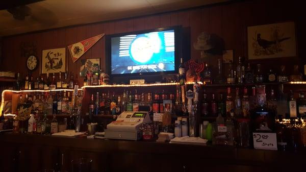 The bar